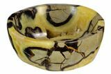 Polished Septarian Bowl - Madagascar #120246-1